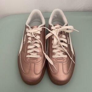 Puma Rose Gold Athletic Shoes